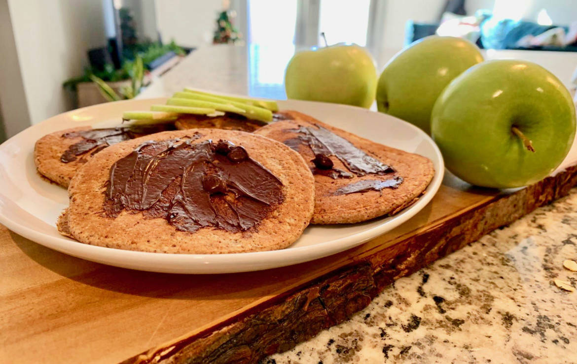 Apple Chocolate Chip Pancakes Recipe