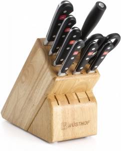 Best Healthy Gifts for Cooks - WÜSTHOF Classic Nine Piece Knife Block Set