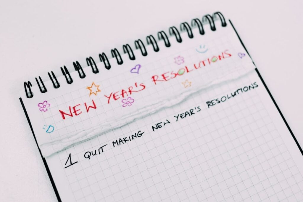 how to keep new year's resolutions